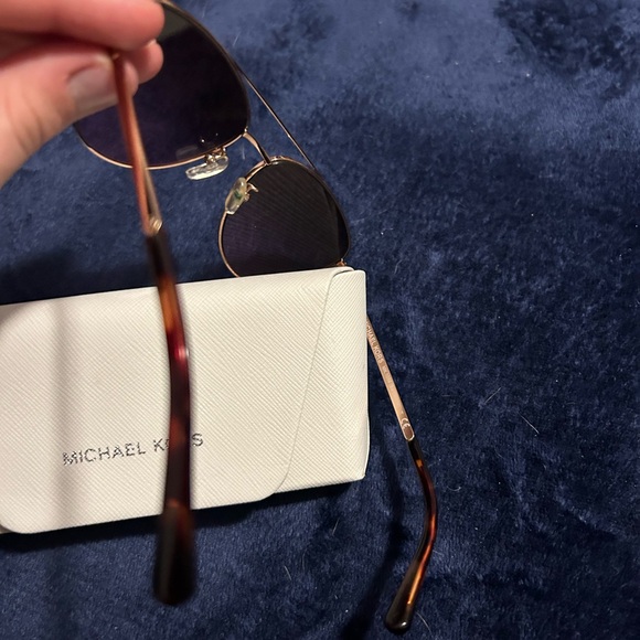 Michael Kors Gold Rose Tinted Sunglasses - Picture 6 of 7